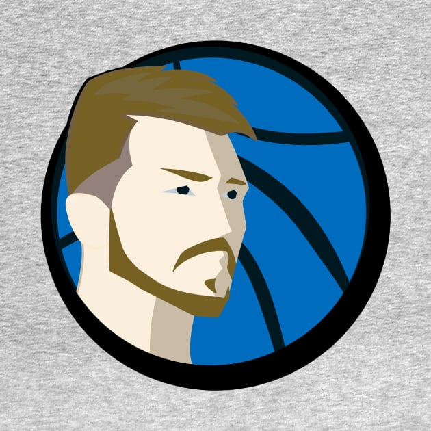 Luka Mavs Logo by Roommates